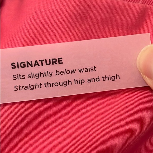 NWT Talbots Pink Crop Pants Size 4 - Picture 4 of 9